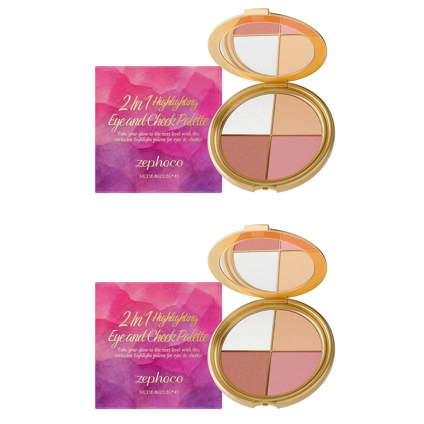 3-in-1 Glow Face Palette