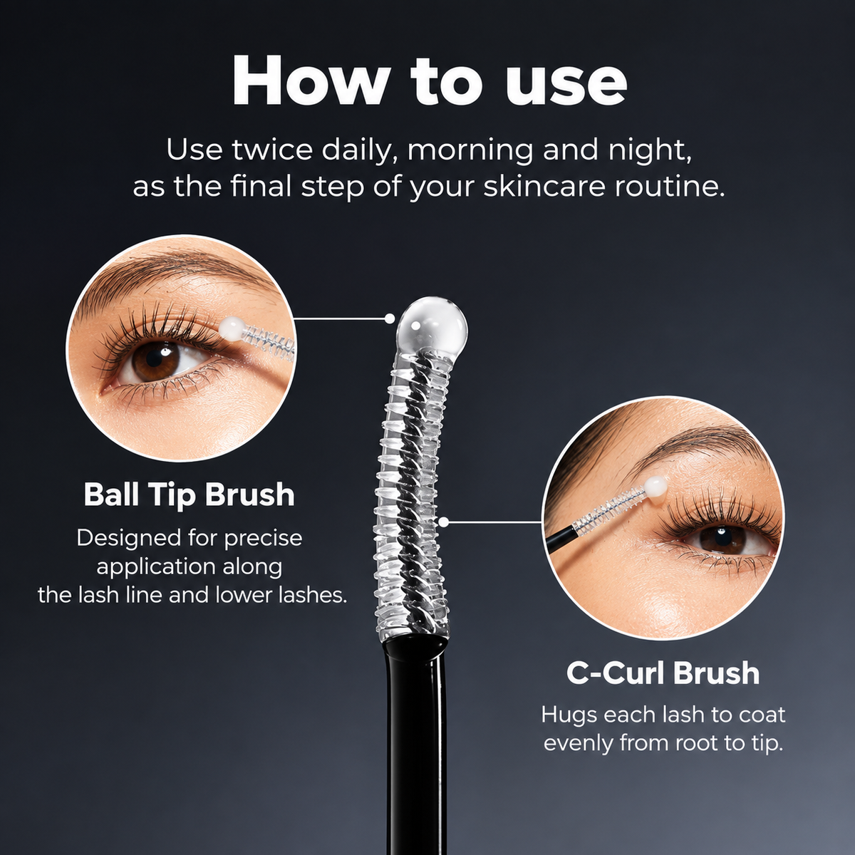 Hormone-Free Eyelash Growth Serum