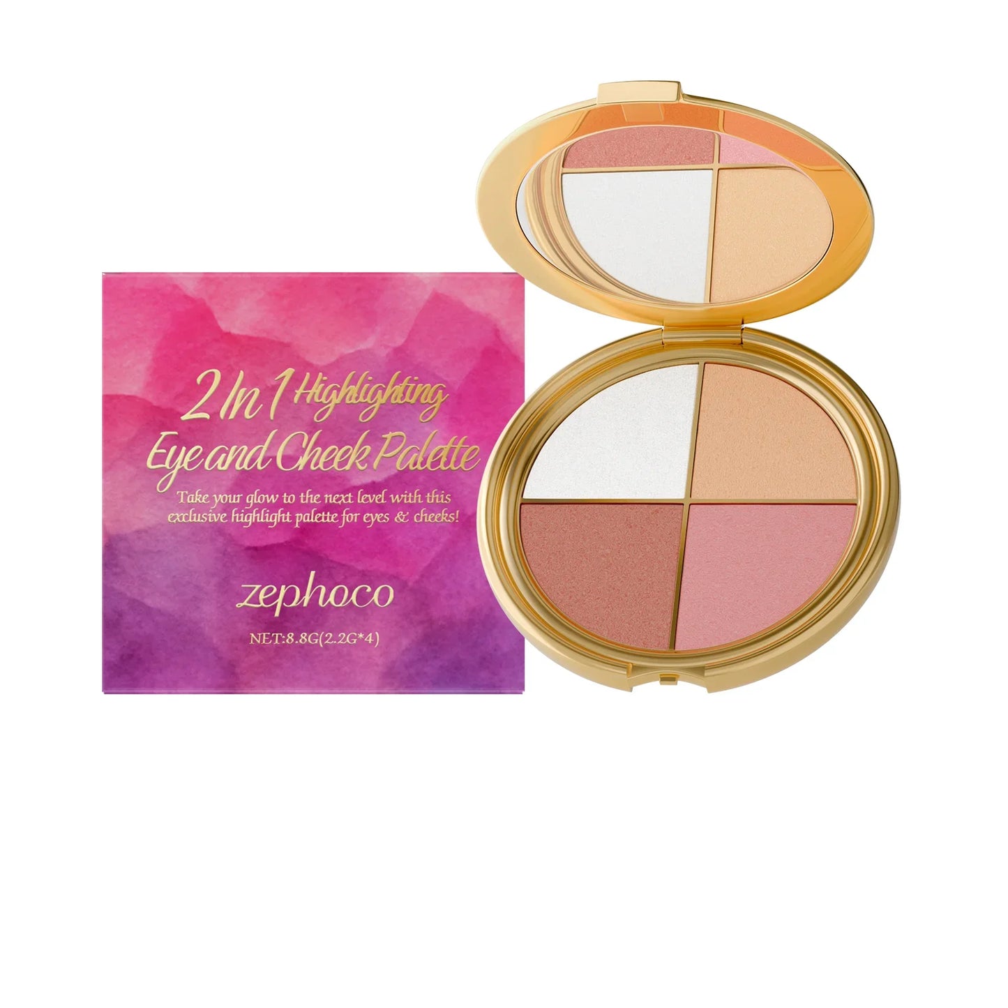 3-in-1 Glow Face Palette