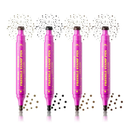 Dual-Ended Waterproof Freckle Stamp Pen (Natural, Long-Lasting)